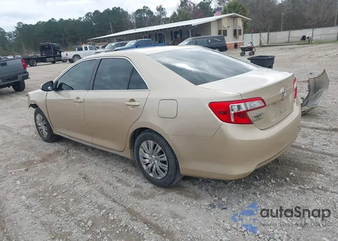 2012 Toyota Camry Le из США, поврежденный, VIN 4T1BF1FK6CU138608